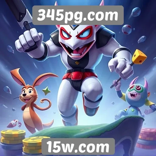 Exploração dos jogos disponíveis em 345pg.com